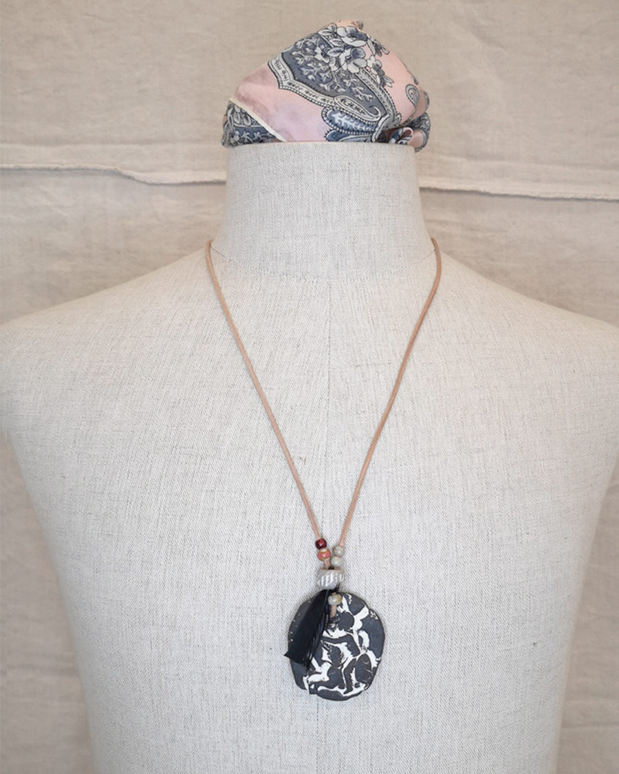 [ C ] - « WARRIOR » SANDSTONE TALISMAN 007 – Image 2