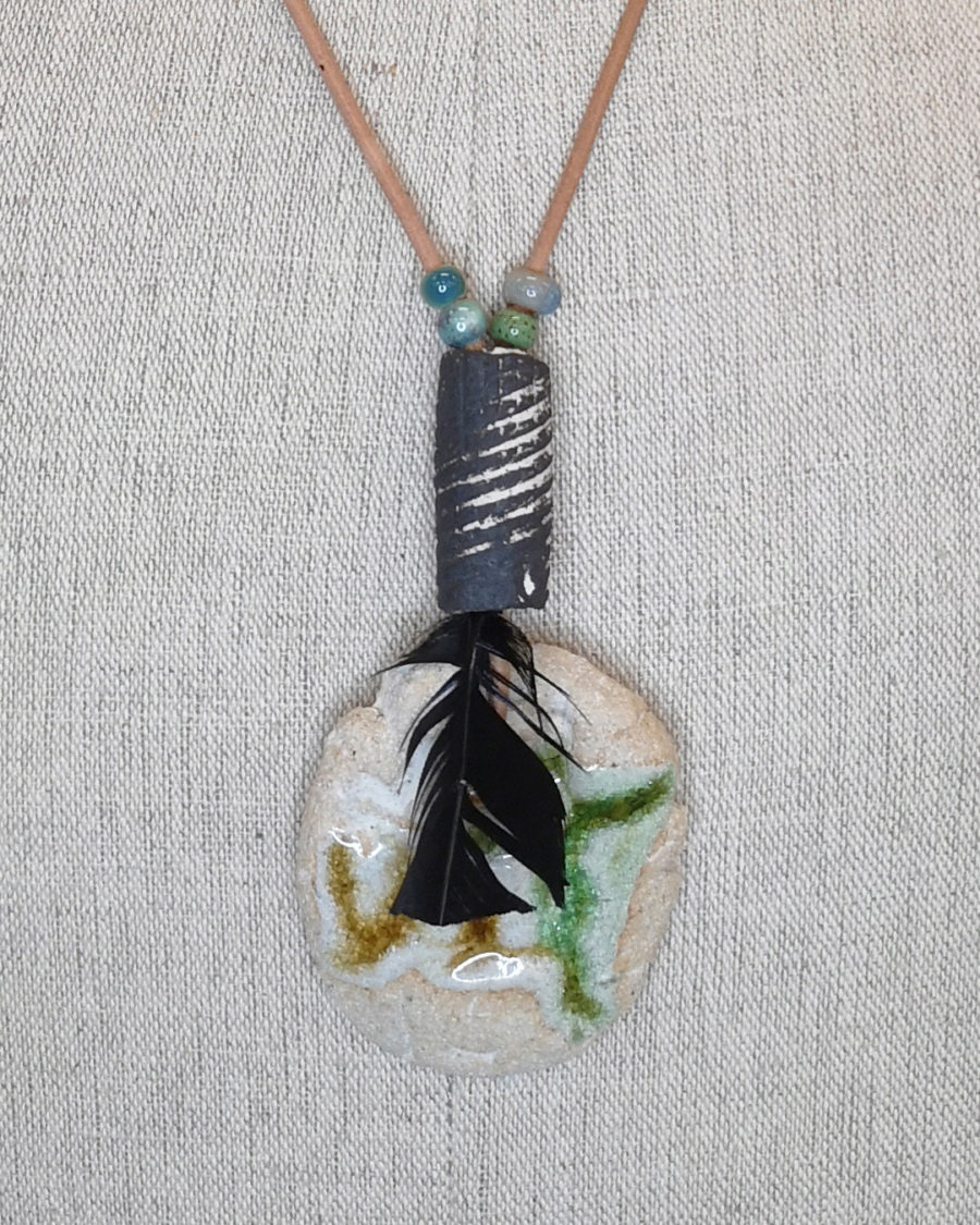 [ C ] - « WARRIOR » SANDSTONE TALISMAN 004