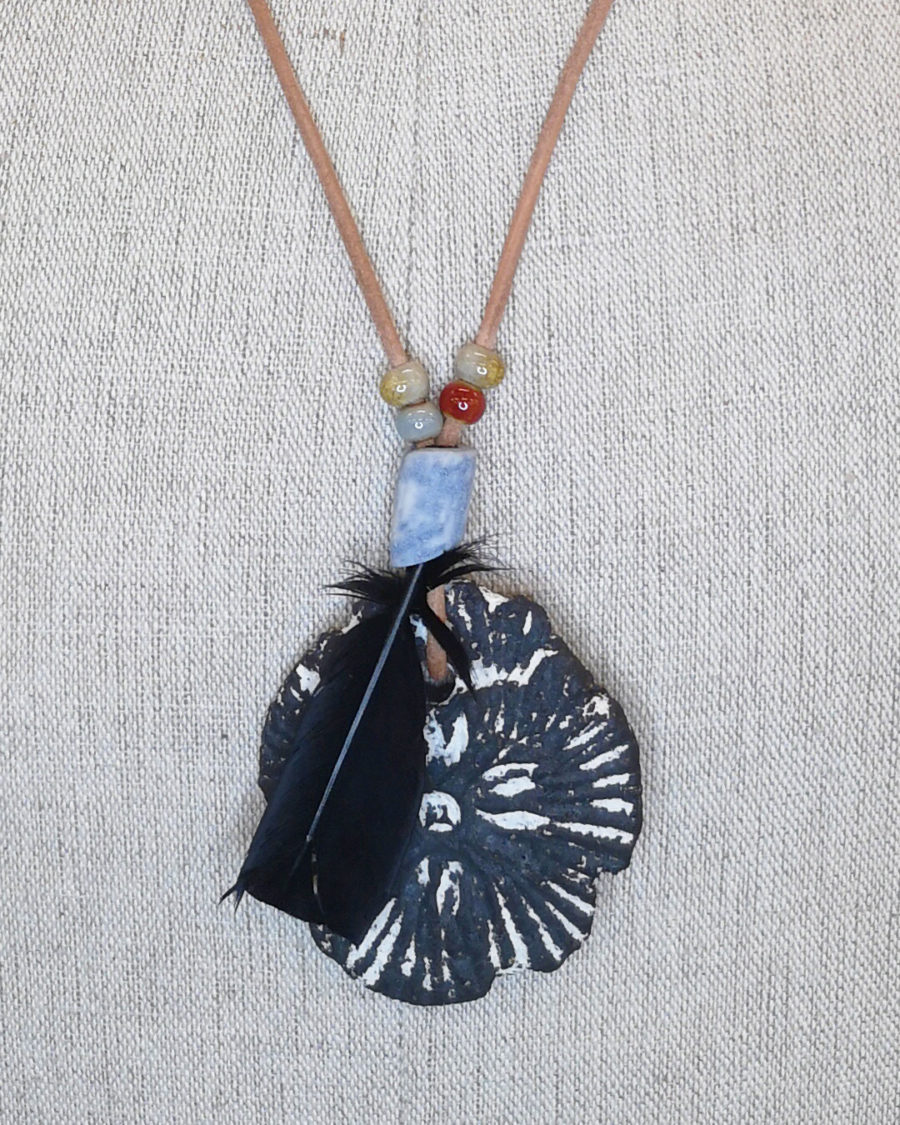 [ C ] - « SUNFLOWER » SANDSTONE TALISMAN 001